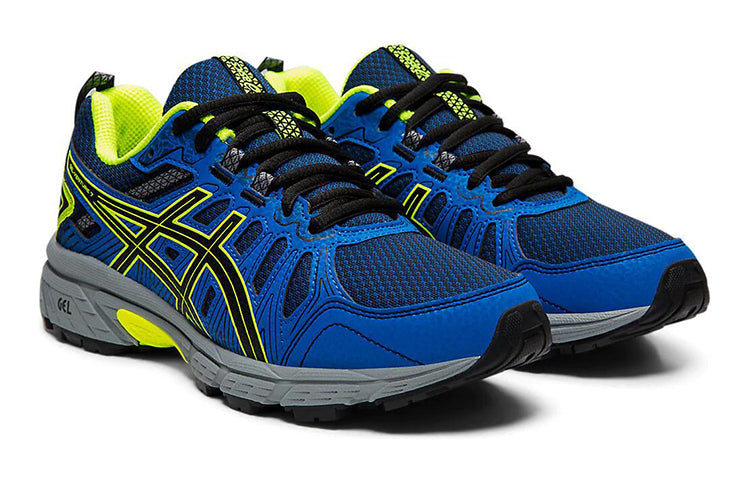 (GS) ASICS Gel-Venture 7 'Blue Safety Yellow' 1014A072-001