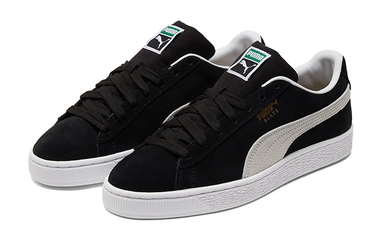 (GS) PUMA Suede Classic 21 'Black White' 380560-01