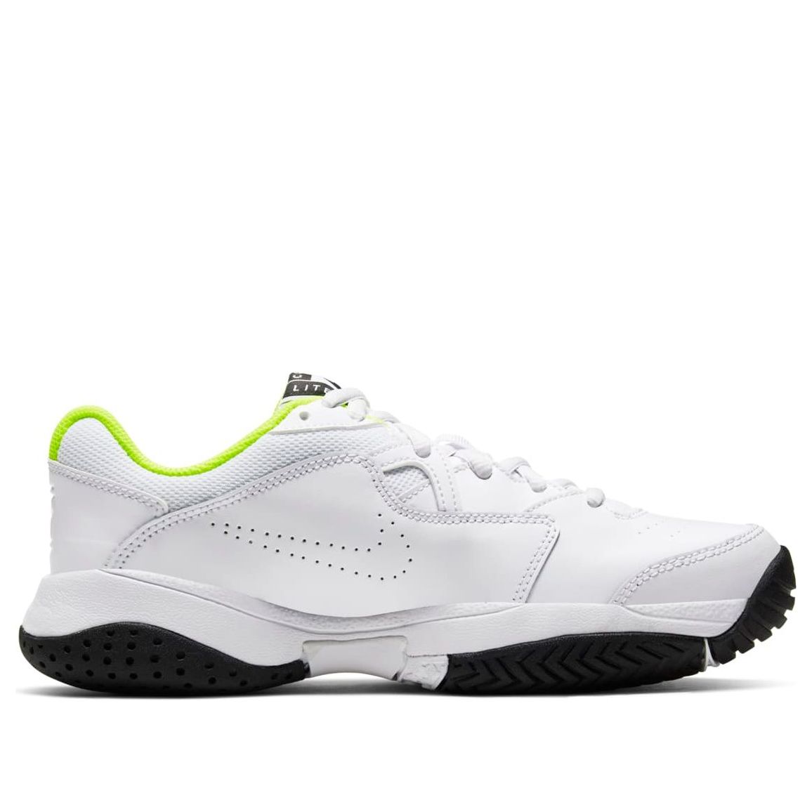 (GS) Nike Court Jr Lite 2 'White Green' CD0440-104