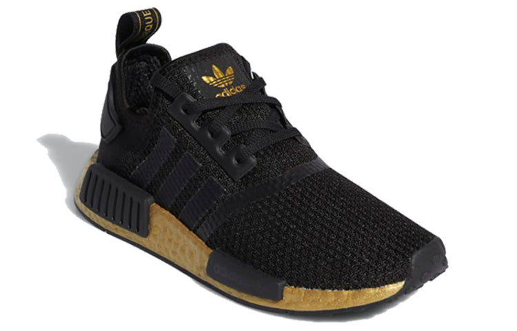 (GS) adidas NMD_R1 J 'Black Gold Metallic' FW7692