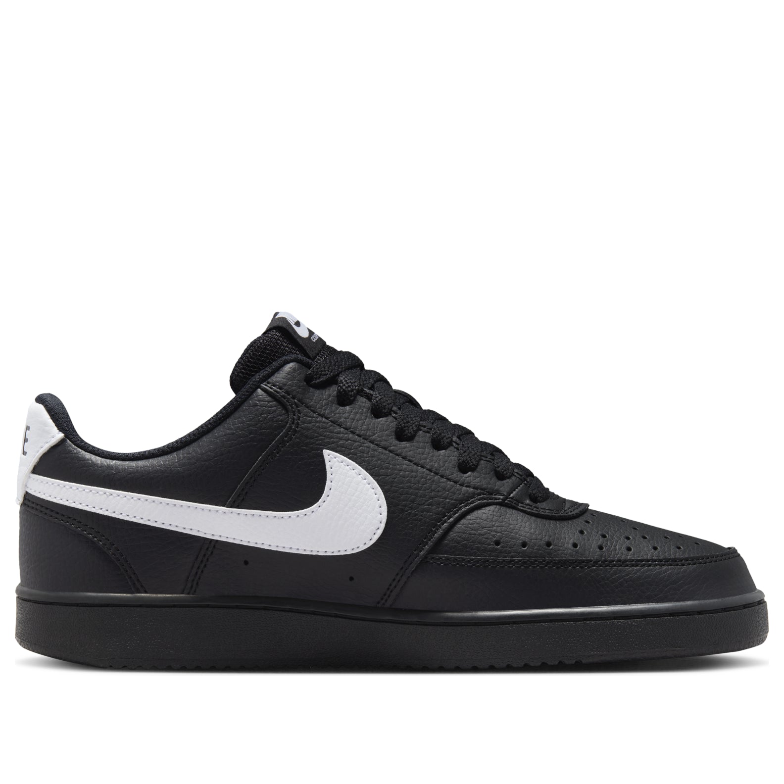 Nike Court Vision Low Shoes 'Black White' FZ0630-010