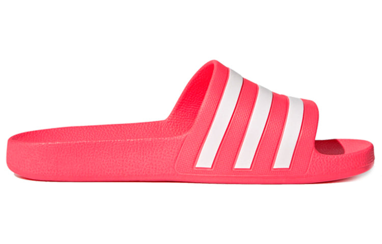 (WMNS) adidas Adilette Aqua Slides 'White Pink' FW4292