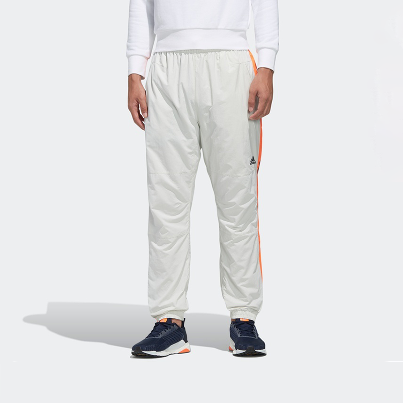 adidas M Mh Cb Pnt Stripe Loose Sports Pants Gray FM5456