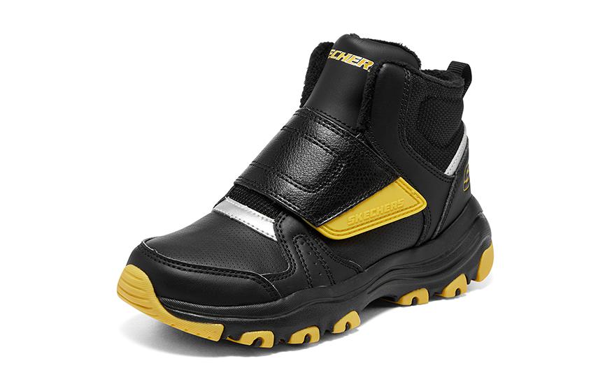 (GS) Skechers I-Conik Boots 'Black Yellow' 8701647L-BKSL