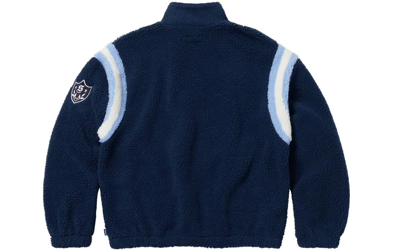 Supreme FW23 Week1 ARC Half Zip Fleece Pullover Jacket 'Navy' SUP-FW23-016