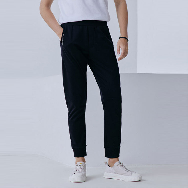 FILA Knit Bundle Feet Casual Sports Pants Black F11M132651F-BK
