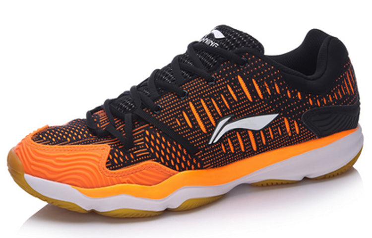 Li-Ning Double Jacquard 'Neon Orange black' AYTM105-1