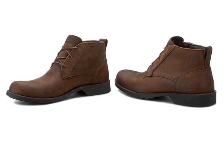 Timberland Fitchburg Waterproof Chukka Boots 'Dark Brown Nubuck' A15UH-D38