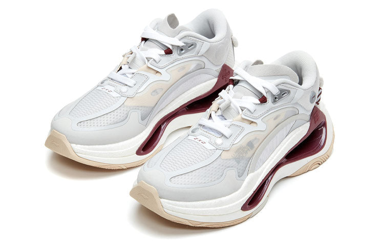 (WMNS) Li-Ning Infinity Paris Fashion Week 2021 'Grey Red' AGLR084-9