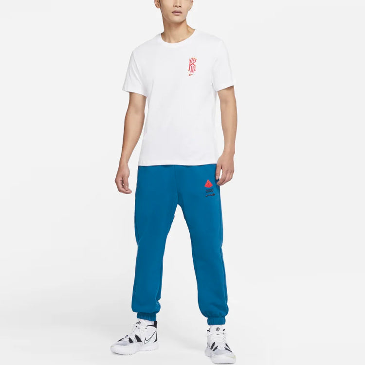 Men's Nike Basketball Training Fleece Lined Stay Warm Bundle Feet Sports Pants/Trousers/Joggers Blue DA6688-476