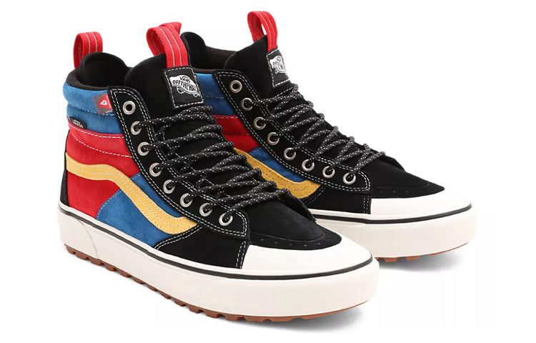 Vans Unisex SK8-HI Mte-2 Sneakers Black/Blue/Red VN0A5HZZBTE