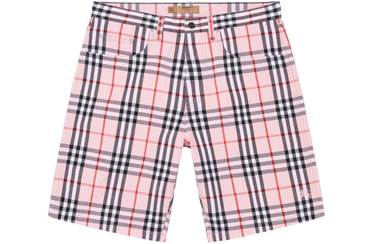 Supreme SS22 Week 3 x Burberry Denim Short Logo SUP-SS22-160