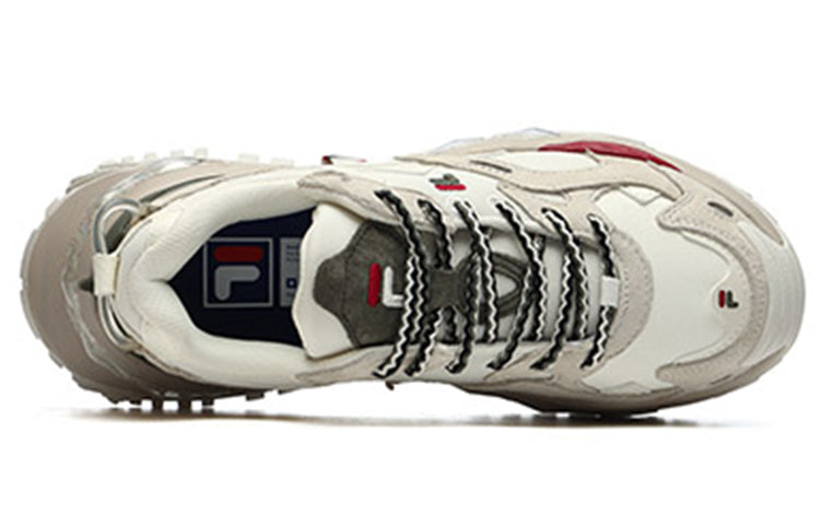 (WMNS) FILA FUSION Bianco Sneakers 'White Beige' T12W219102FRD
