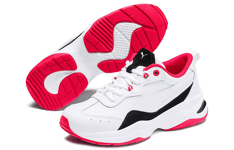 (WMNS) PUMA Cilia Lux 'White Black Red' 370282-03