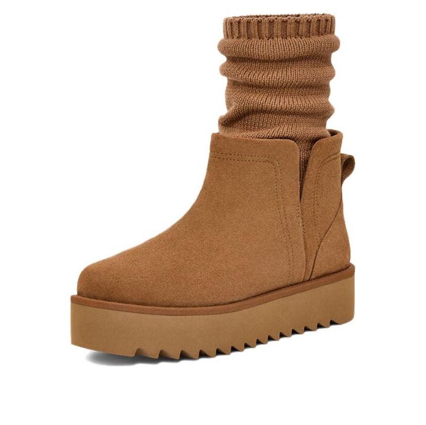 (WMNS) UGG Classic Novelty 'Chestnut' 1170712-CHE