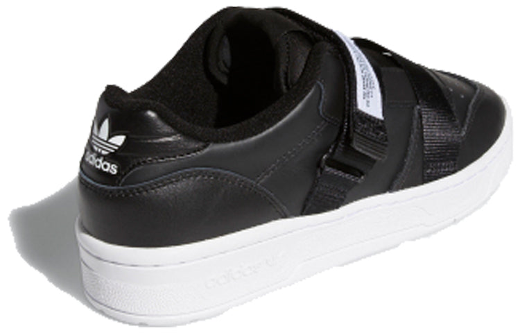 (WMNS) adidas Rivalry Low Strap 'Black White' EF6429