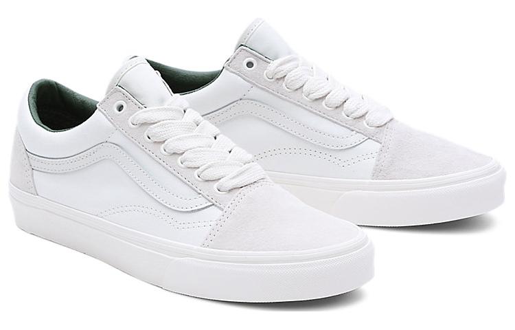 Vans Old Skool Oversized Laces 'White Green' VN0007NTWGR