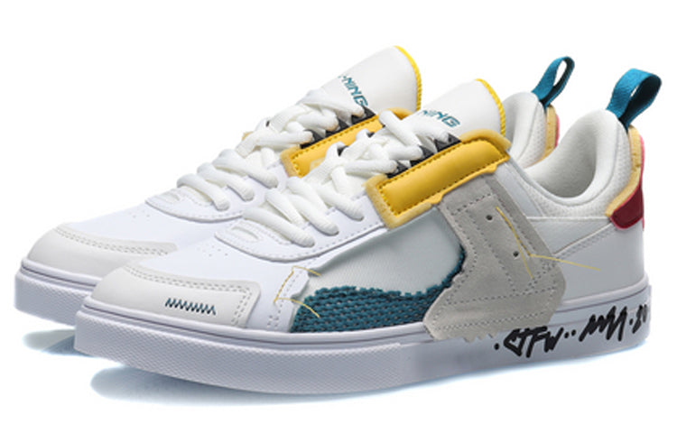 (WMNS) Li-Ning Counterflow GouXu 'White Blue' AGCQ382-1