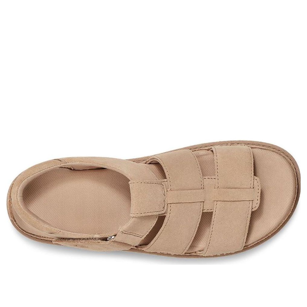 (WMNS) UGG Goldenstar Strap Platform Sandal 'Driftwood' 1137890-DRI