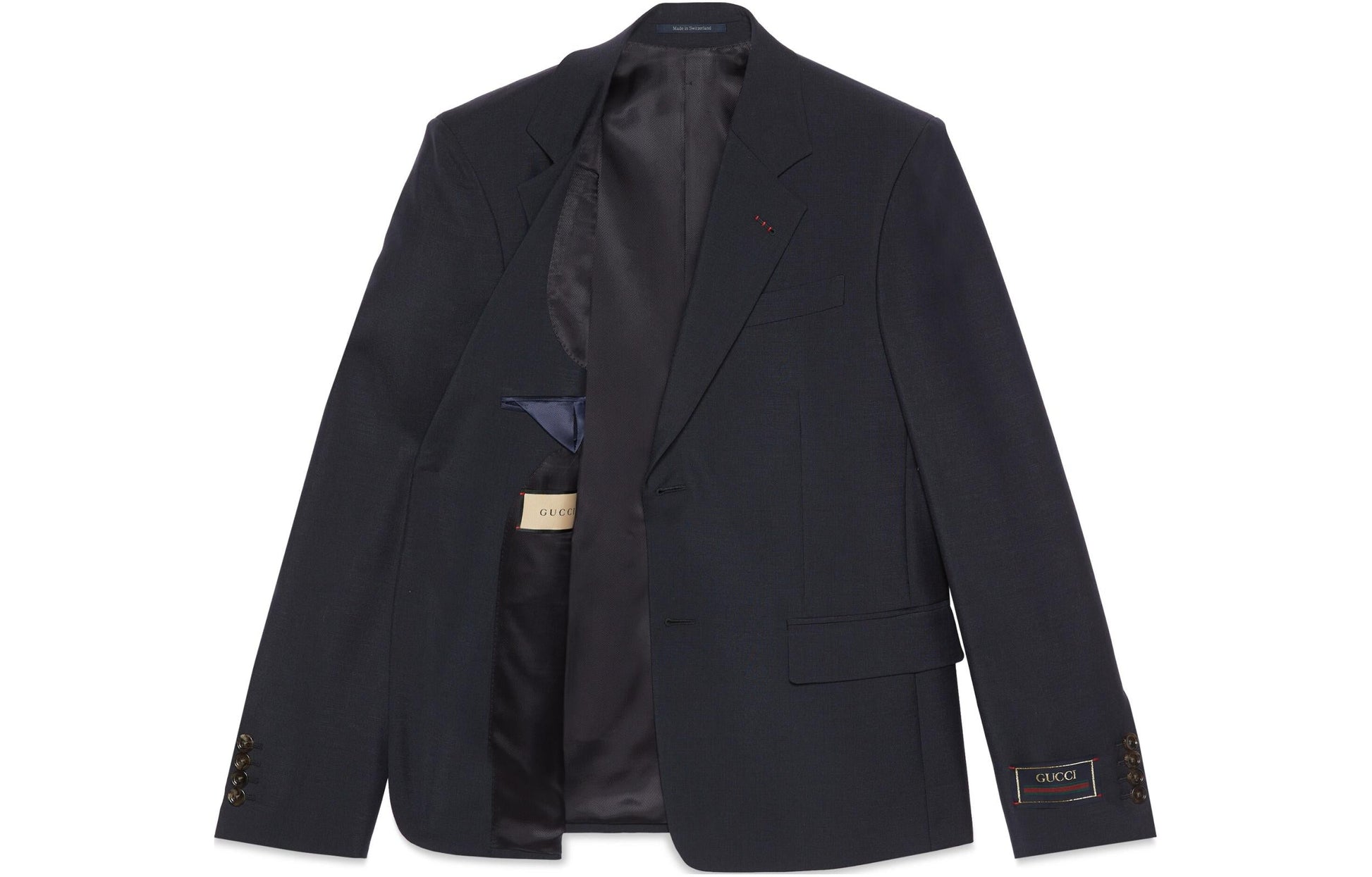 Gucci Wool Mohair Formal Suit 'Midnight Navy' 770371-Z592B-4169