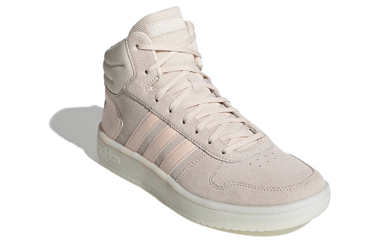 (WMNS) adidas Hoops 2.0 Mid 'Pink Grey' EE7894