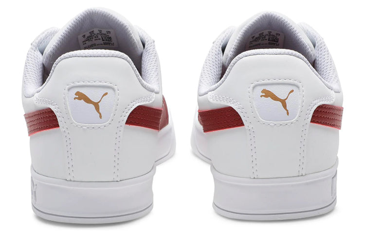 PUMA Smash Vulc White/Red 359622-22