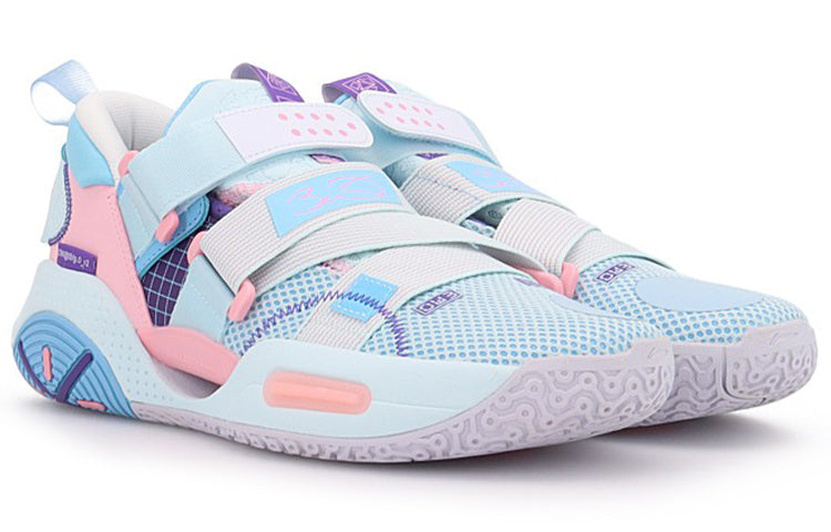 Li-Ning Wade All City 9 V2 'Baby Blue Pink' ABAR075-3