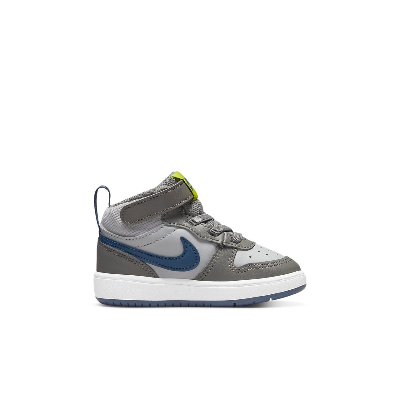 (TD) Nike Court Borough Mid 2 'Grey Fog Mystic Navy' CD7784-007