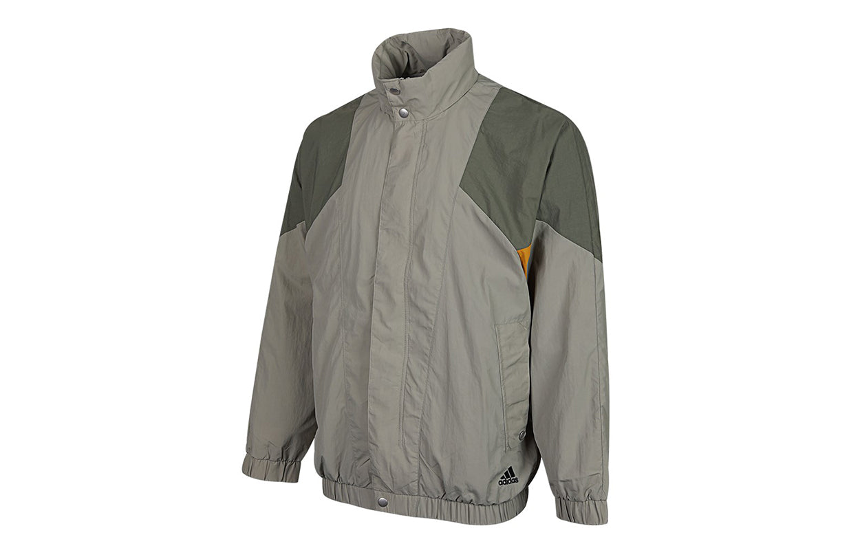 adidas MHS WOV JKT Sports Jacket Men Army Green GE0385