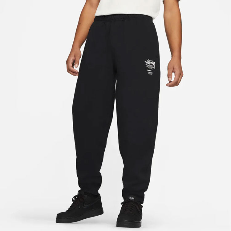 Stussy x Nike International Sweatpants 'Black' DC4227-010