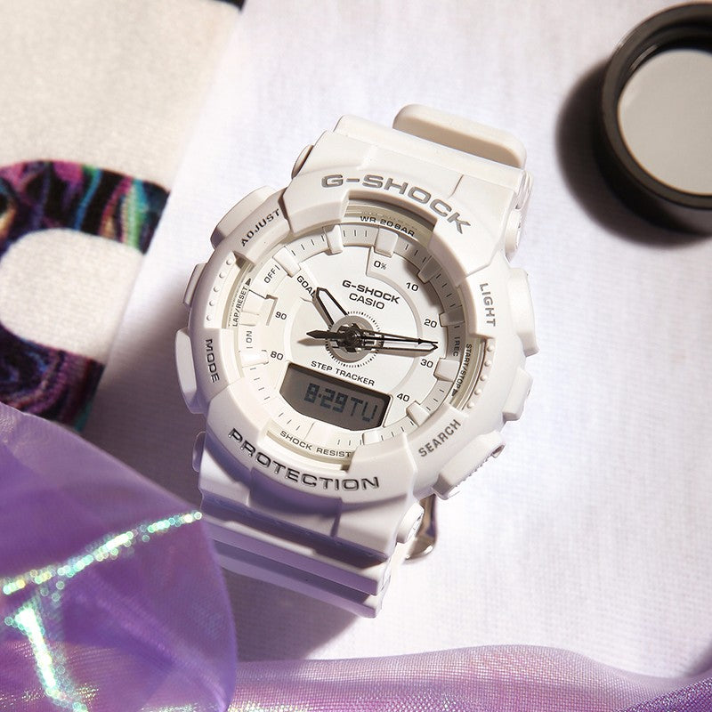 CASIO G-Shock Analog-Digital 'White' GMA-S130-7APR