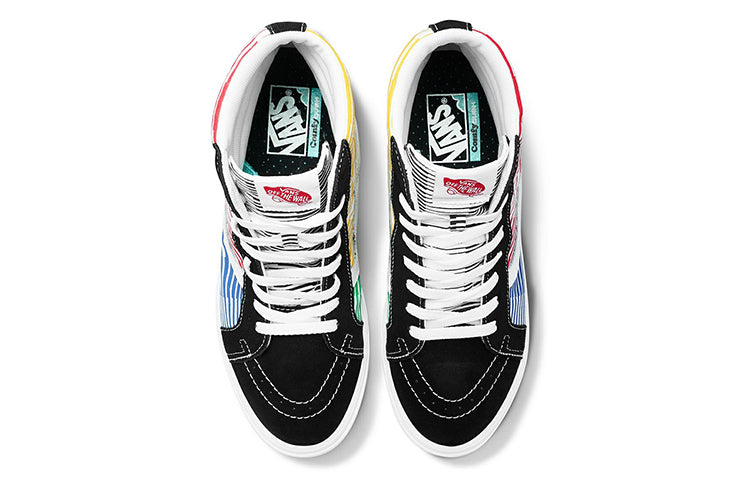 Vans Comfycush SK8-Hi Reissue 'Black Red Blue' VN0A3WMCWX7