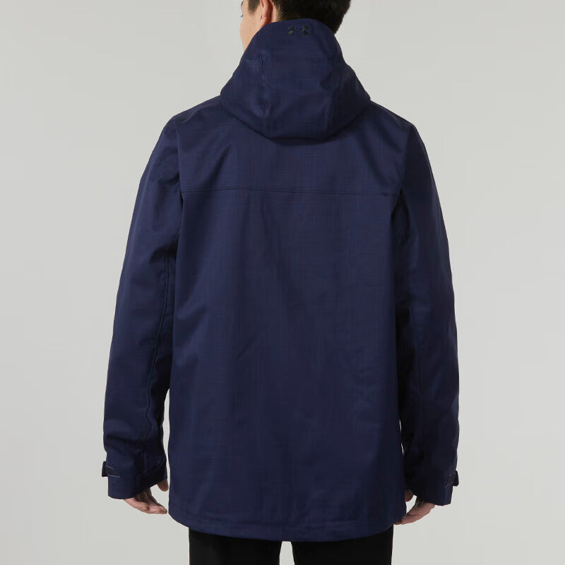 Under Armour Solid Color Leisure Warm Three-in-One Jacket 'Blue' 1300663-410