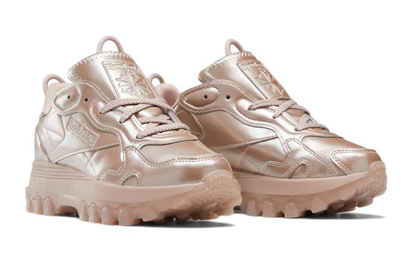 (GS) Reebok Cardi B x Classic Leather 'Rose Gold Champagne' HR0435