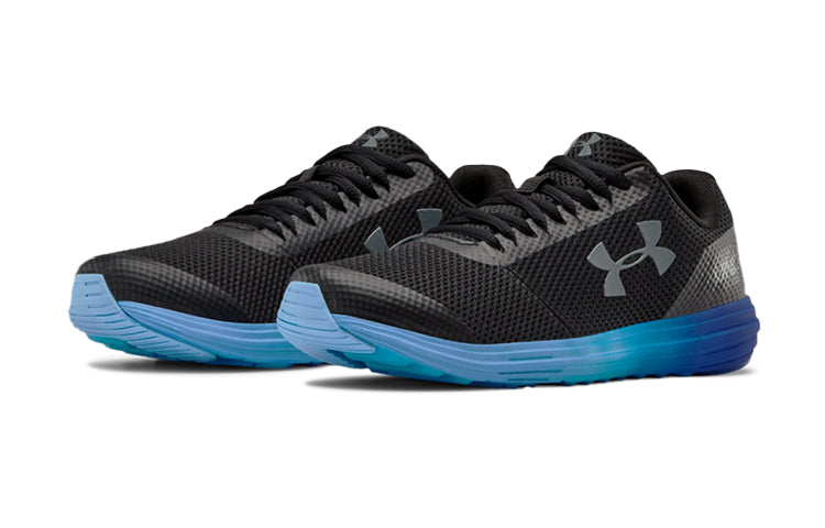 (GS) Under Armour Surge Rn 'Black Blue' 3020470-005
