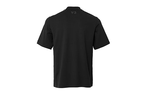Men's Y-3 Round Neck Short Sleeve Black Y31D2T002