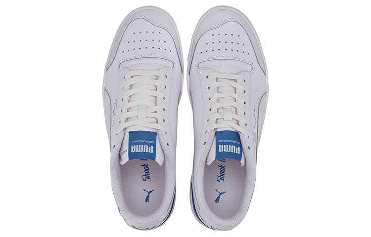 PUMA Ralph Sampson Lo Woven Casual Sneakers White/Blue 374071-01