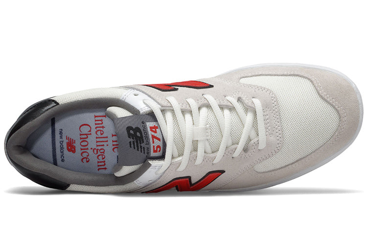 New Balance All Coasts 574 D 'Grey White Red' AM574WHR
