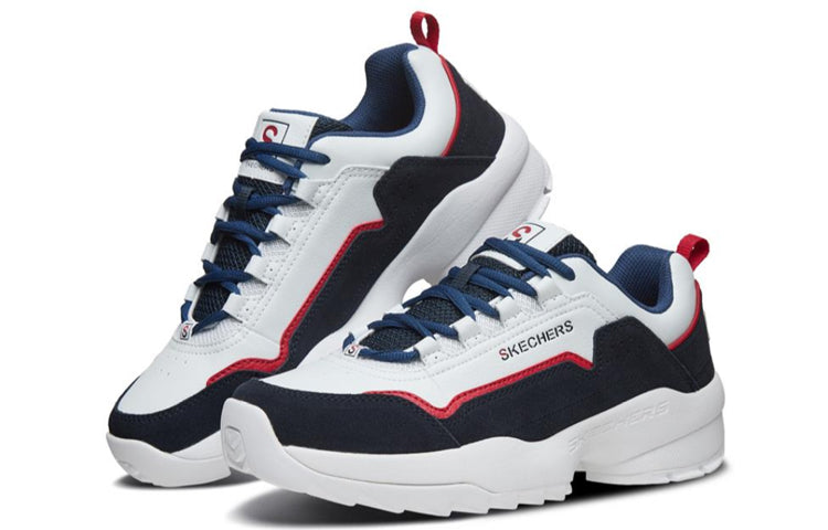 Skechers Tidao Running Shoes White/Black/Red 51982-WNVR