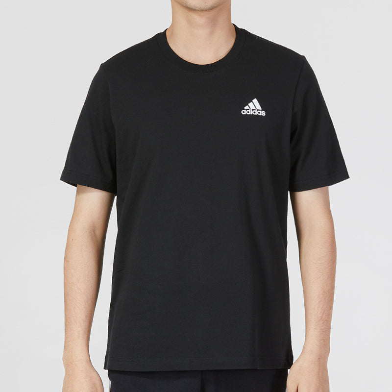 adidas Essentials Single Jersey Embroidered Small Logo T-Shirt 'Black' IC9282