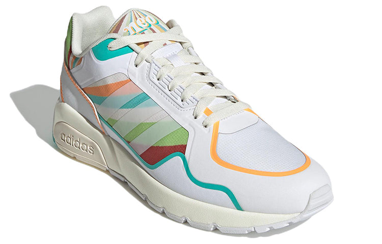 adidas neo Run9tis 'White Blue Green' HP2160