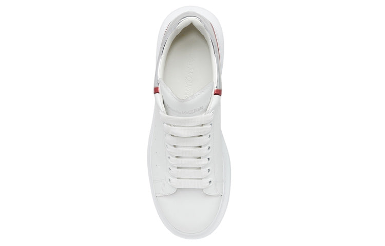 Alexander McQueen Oversized Sneaker 'White Silver Red' 750335WIDJN9174