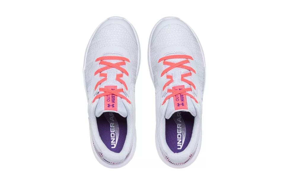 (PS) Under Armour Outhustle Print 'Halo Grey Pink Shock' 3025062-100
