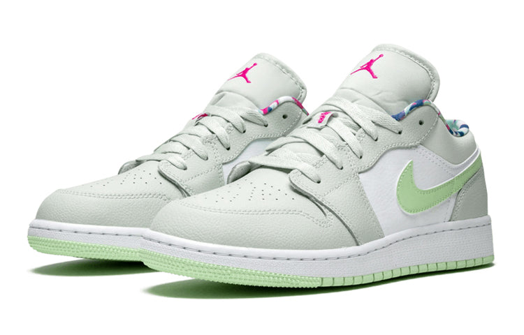 (GS) Air Jordan 1 Low 'Barely Grey Spruce' 554723-051