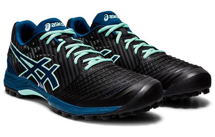 (WMNS) ASICS Field Ultimate FF Black/Blue 1112A018-001