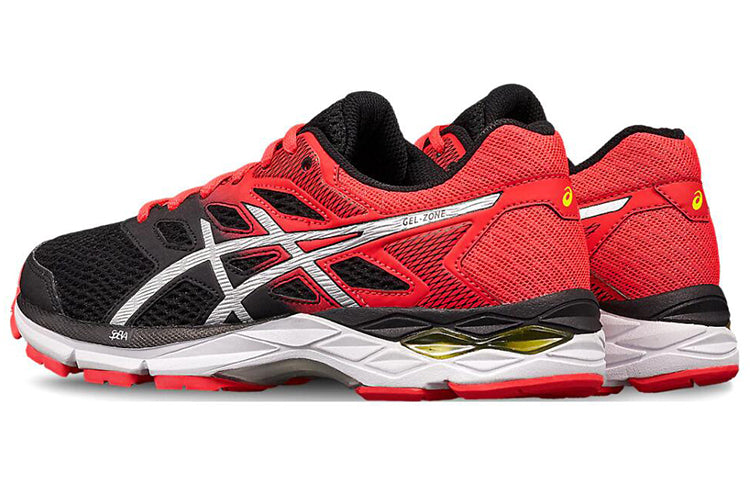 (WMNS) ASICS Gel-Zone 6 'Black Red' 1012A496-003