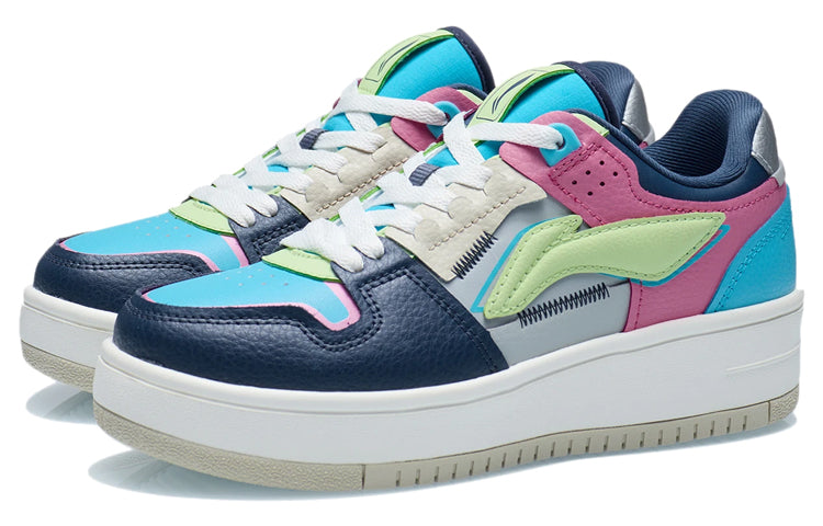 (WMNS) Li-Ning Tianji 'Blue Green Pink' AGCR468-4