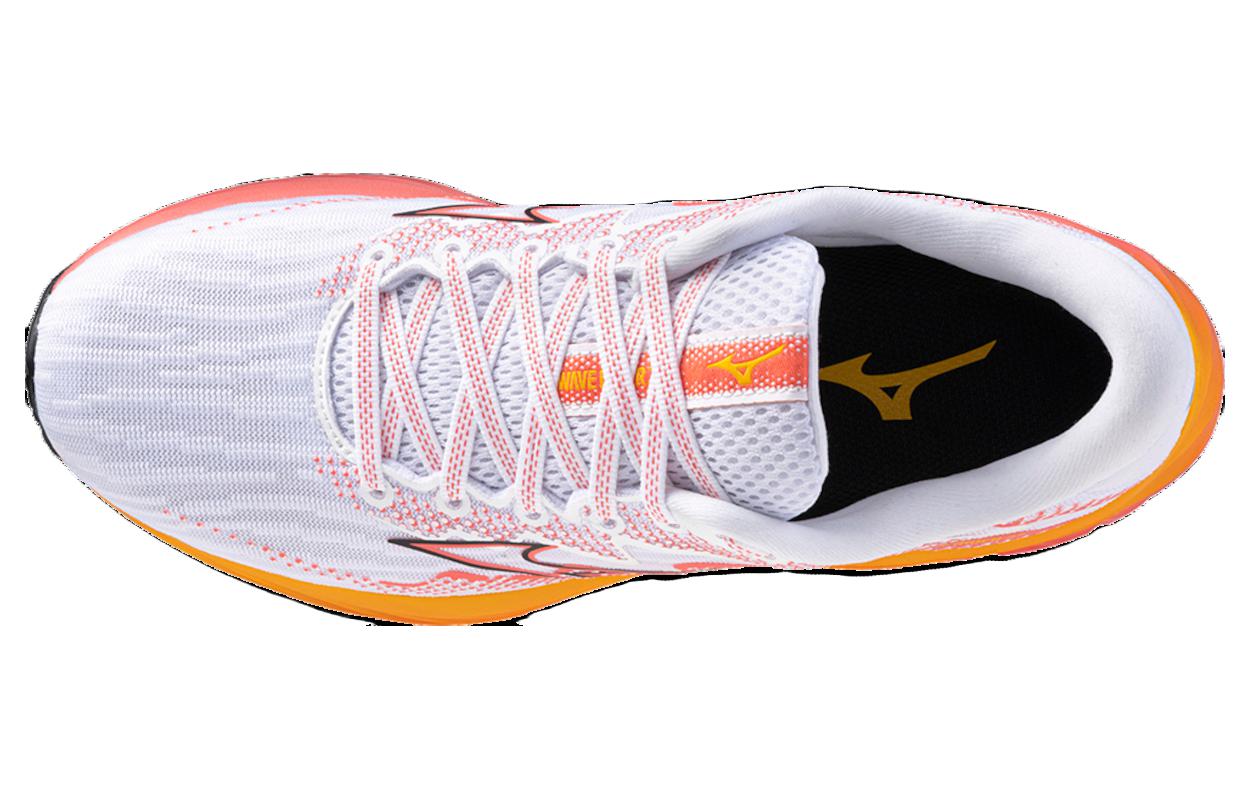 (WMNS) Mizuno Wave Rider 27 'White Orange' J1GD230371