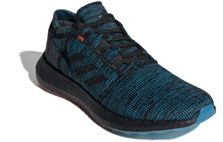 adidas PureBoost Go LTD 'Black Shock Cyan' D97425