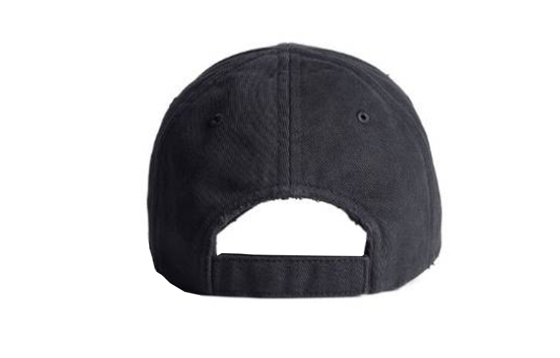 Balenciaga Diy Metal Outline Cap 'Black' 771963410B21702